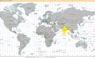 география Индии